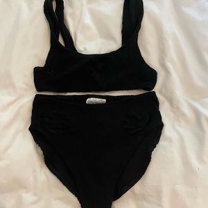 Youswim black aplomb high waist 2 piece